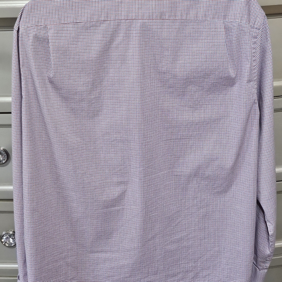 Mens Tommy Hilfiger Button Down Dress Shirt L 16-16 1/2 - Picture 6 of 7